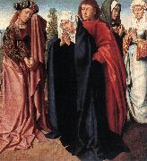 DAVID, Gerard The Holy Women and St John at Golgotha dfv painting